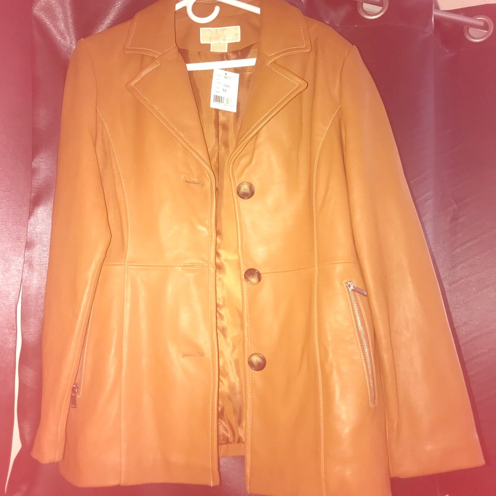 Michael Kors Genuine Leather Jacket